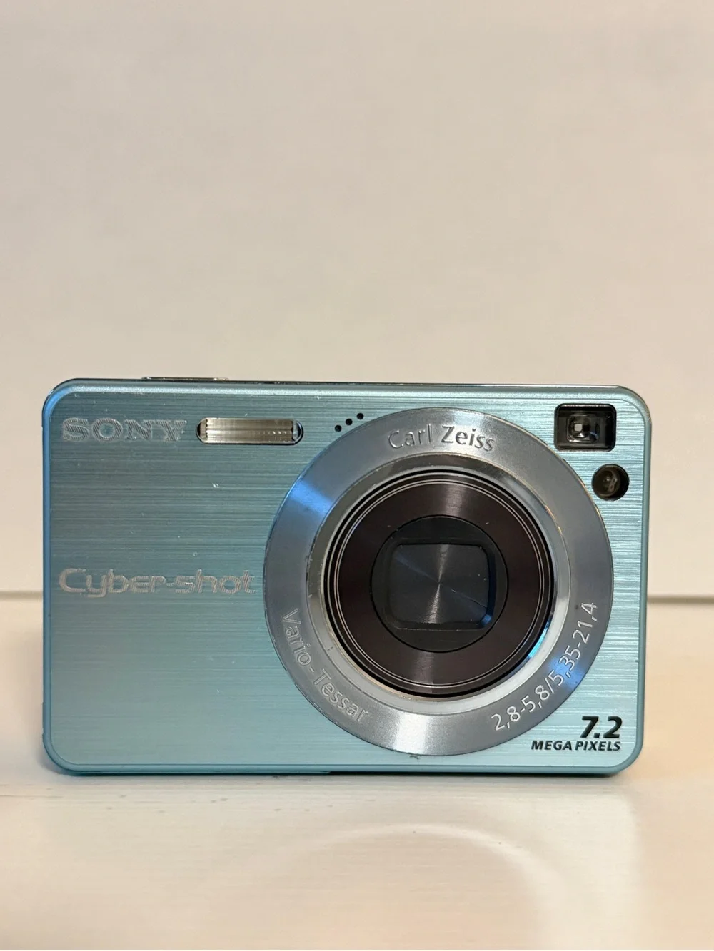 Sony Cyber-shot DSC-W120 Compact Digicam 7.2MP 4x Zoom IS Blue